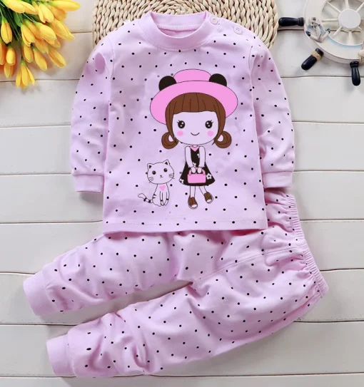 Pijama de otoño para niñas y niños