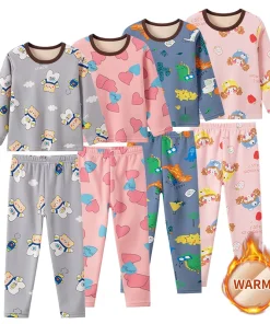 Pijama de una pieza para niños con estampado bonito