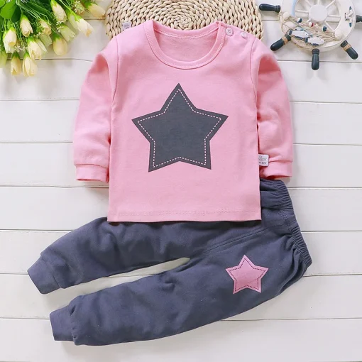 Pijamas de otoño para dormir para niños