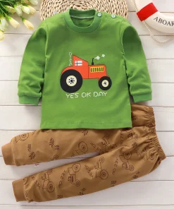 Pijamas de otoño para niños y niñas