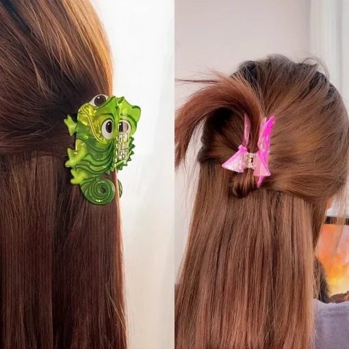 Pinzas para el pelo Muweordy de dinosaurio