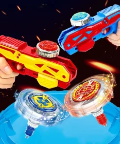 Pistola giroscópica luminosa niños Gyro