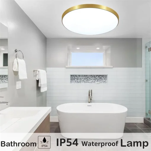 Plafón LED impermeable para baño 18W 30W 40W