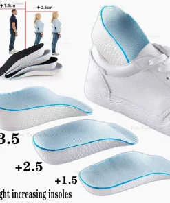 Plantillas Altura Hombres Mujeres Zapatos Pie Plano