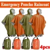 Poncho desechable térmico impermeable emergencia