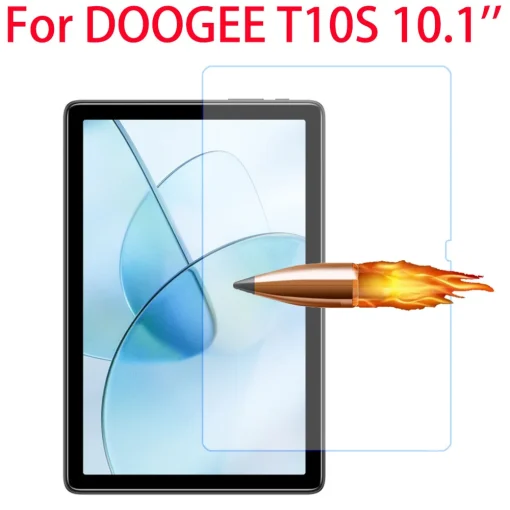 Protector de pantalla de vidrio templado para tableta DOOGEE T10 S de 10.1