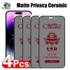 Protector de privacidad de cerámica mate 1-4Pcs