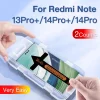 Protector pantalla cristal Redmi Note 13 14