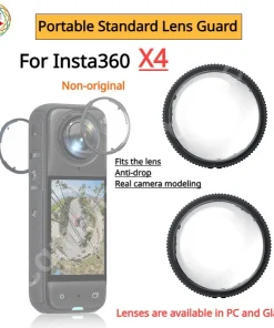 Protectores de lente de vidrio templado para Insta360 X4