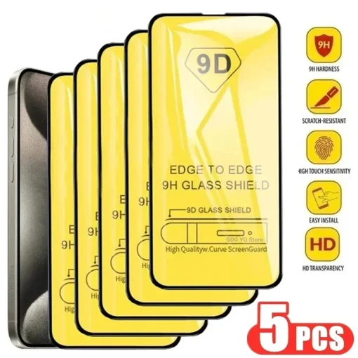 Protectores de pantalla 9D