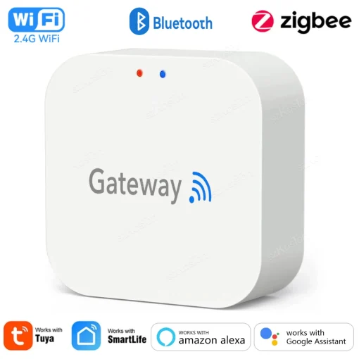 Puente Hub ZigBee WiFi Bluetooth Autom. Hogar Tuya