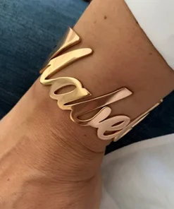 Pulsera de abalorio personalizado para mujer