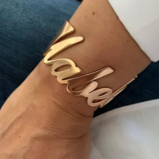 Pulsera de abalorio personalizado para mujer