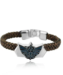 Pulsera de punto Zelda Anime Cosplay Disfraces Accesorios