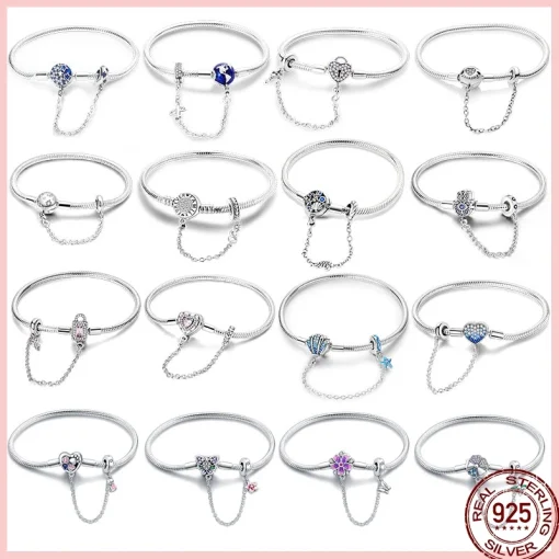 Pulseras Originales Plata 925 17-20CM