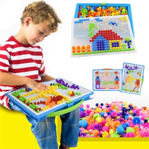 Puzzles Montessori de hongos