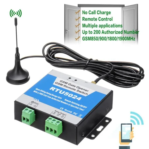 RTU5024GSM Sensor Puerta Control Relé Inalámb