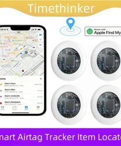 Rastreador GPS Bluetooth Smart Airtag Timethinker