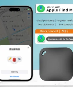 Rastreador GPS Bluetooth inteligente compatible con Apple Find My APP