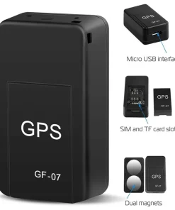 Rastreador GPS magnético GF07 para coches, ubicación GPS