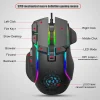 Ratón Gaming USB Nuevo Ratón Ordenador RGB Retroiluminación Mause Gamer