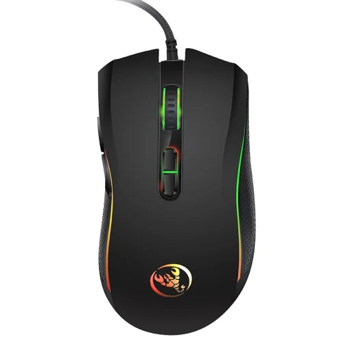 Ratón gaming nuevo con cable para ordenador, 7 botones 3200DPI