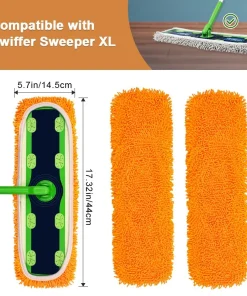 Recambio de almohadillas para mopa de microfibra reutilizable