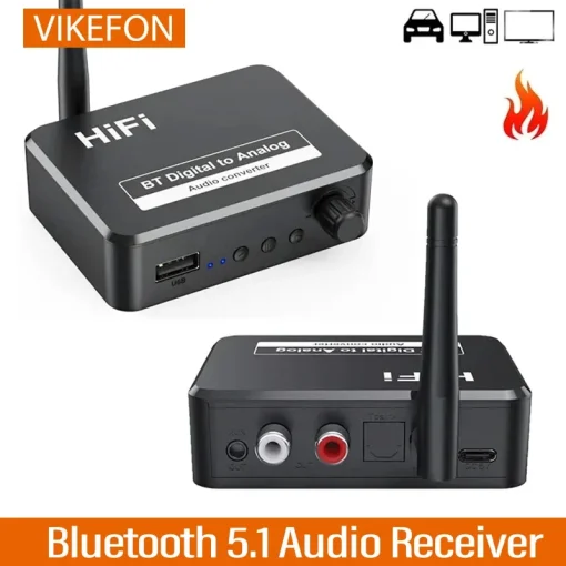 Receptor de Audio DAC Bluetooth 5.1