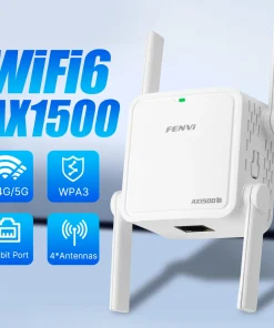 Receptor de Wi-Fi Fenvi 1500 Mbps 5 Ghz