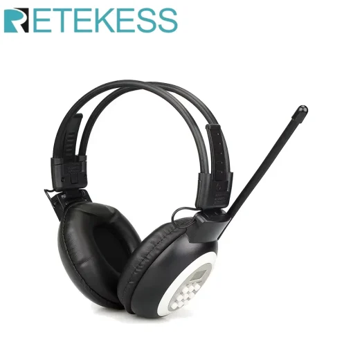 Receptor de radio FM con auriculares RETEKESS TR101