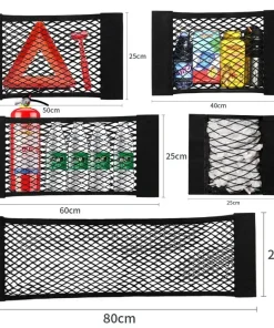 Red de almacenamiento elástica para el automóvil