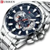 Reloj Cronógrafo Deportivo Informal de CURREN, para Hombre