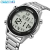 Reloj Deportivo Hombre SYNOKE Acero Inox Lujo