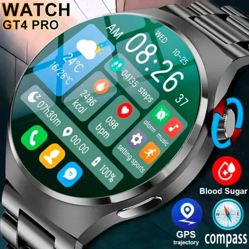 Reloj Huawei GT4 PRO Smart Watch AMOLED GPS NFC