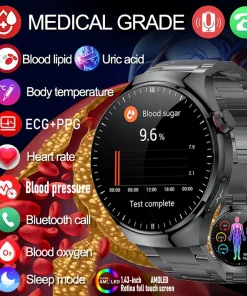 Reloj Inteligente 2024 Nuevo Médico ECG + PPG