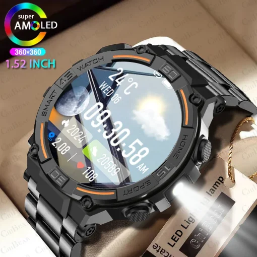 Reloj Inteligente Militar para Hombres