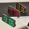 Reloj LED con lámpara nocturna de temperatura