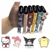 Reloj LED de dibujos animados de Anime Hello Kitty Kuromi Melody