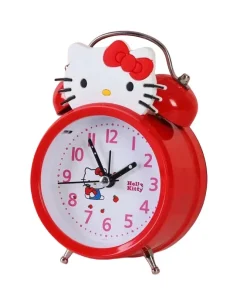 Reloj despertador silencioso Hello Kitty