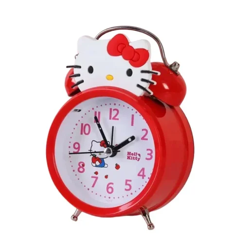 Reloj despertador silencioso Hello Kitty