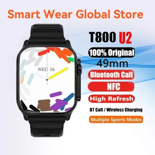 Reloj inteligente T800 U2 Ultra IWO, serie 9