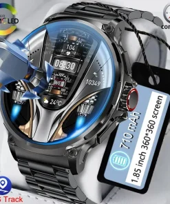 Reloj inteligente con GPS, pantalla AMOLED de 1,85 para hombres