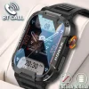 Reloj inteligente militar para hombre, monitor de salud, AI, llamadas Bluetooth, fitness, resistente al agua, deportivo, 2024