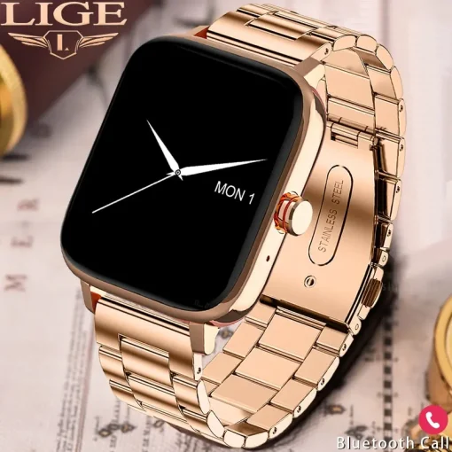 Reloj inteligente personalizado para mujer y hombre LIGE Android