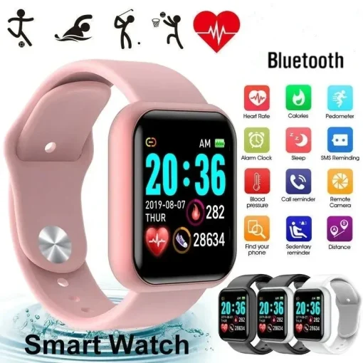 Reloj inteligente unisex con Bluetooth