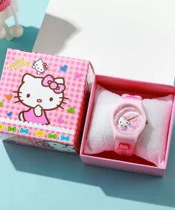 Relojes 3D para niños de Hello Kitty con caja