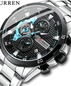 Relojes CURREN de acero inoxidable para hombre