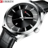 Relojes CURREN para hombre con correa de piel