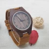 Relojes de cuarzo de madera para hombre y mujer