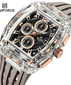 Relojes multifunción de cuarzo New NAVIFORCE para hombre